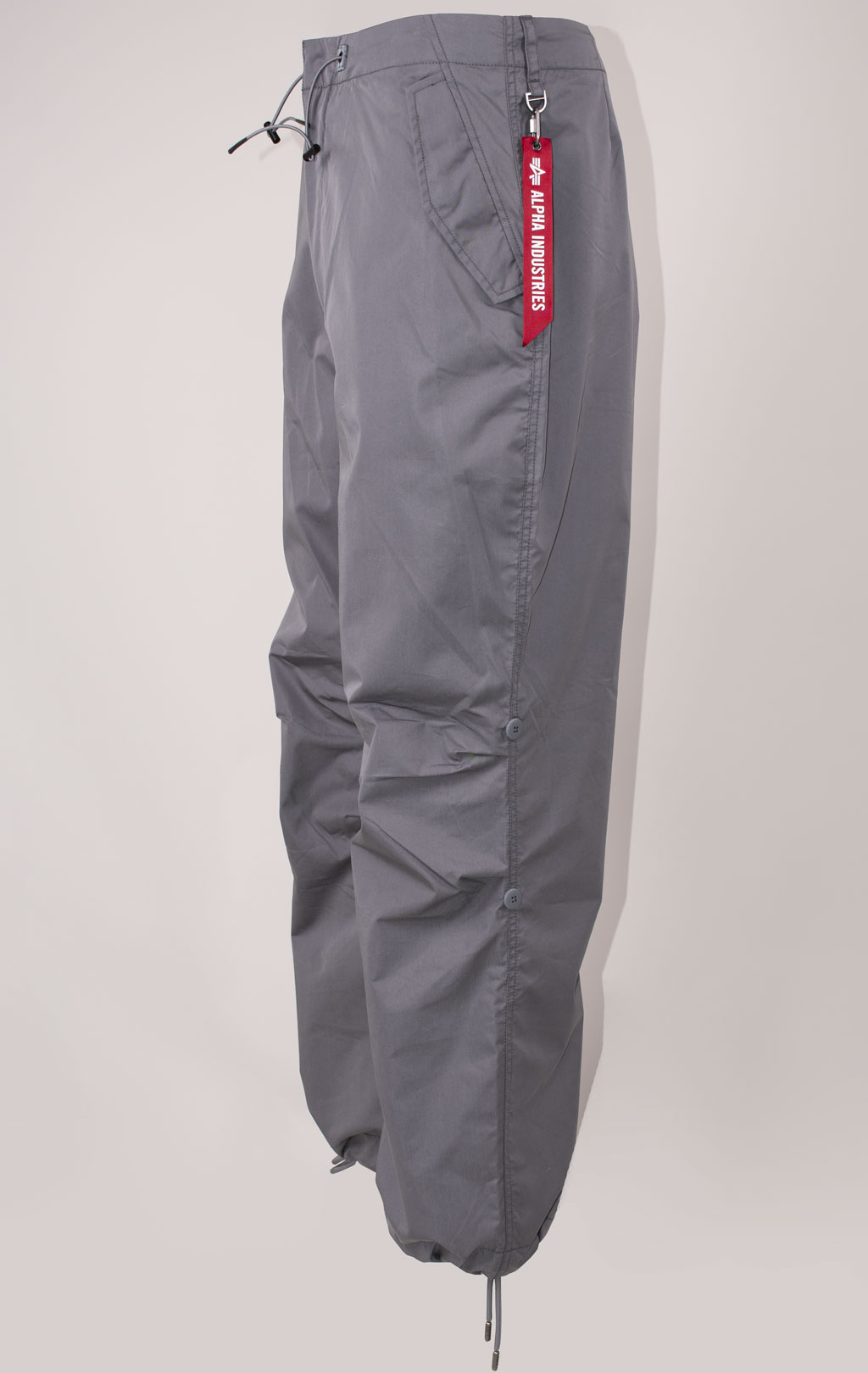 Брюки-карго парашюты ALPHA INDUSTRIES PARACHUTE PANTS SS 24 m aircraft gray 