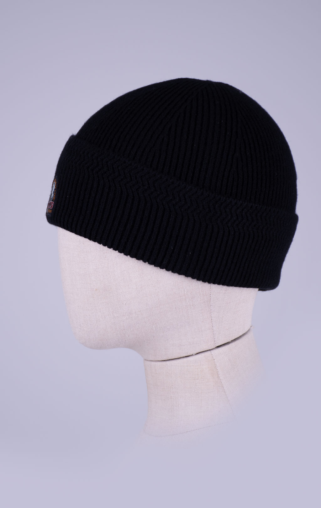 Шапка вязаная PARAJUMPERS GARMO FW 26/27 black 