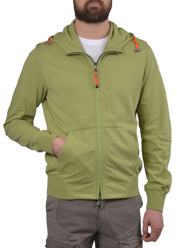 Толстовка PARAJUMPERS GRASS zipp up kiwi 