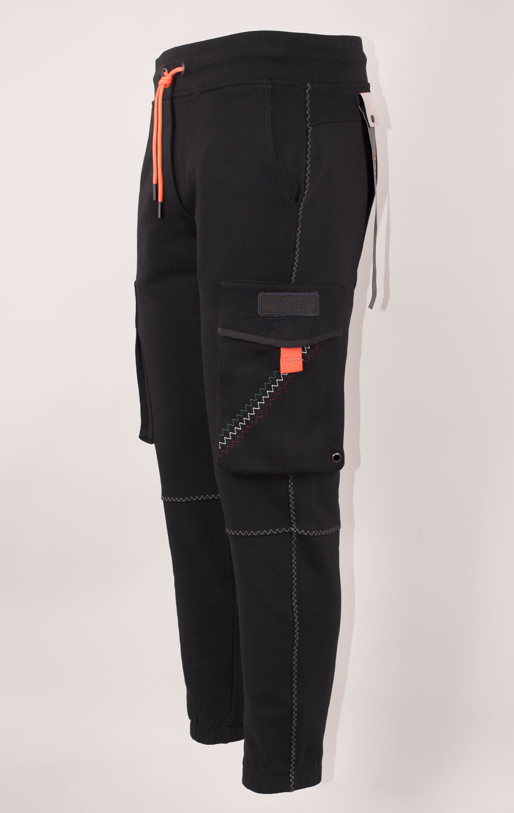 Брюки спортивные AERONAUTICA MILITARE FW 24/25/TR jet black (PF 947) 