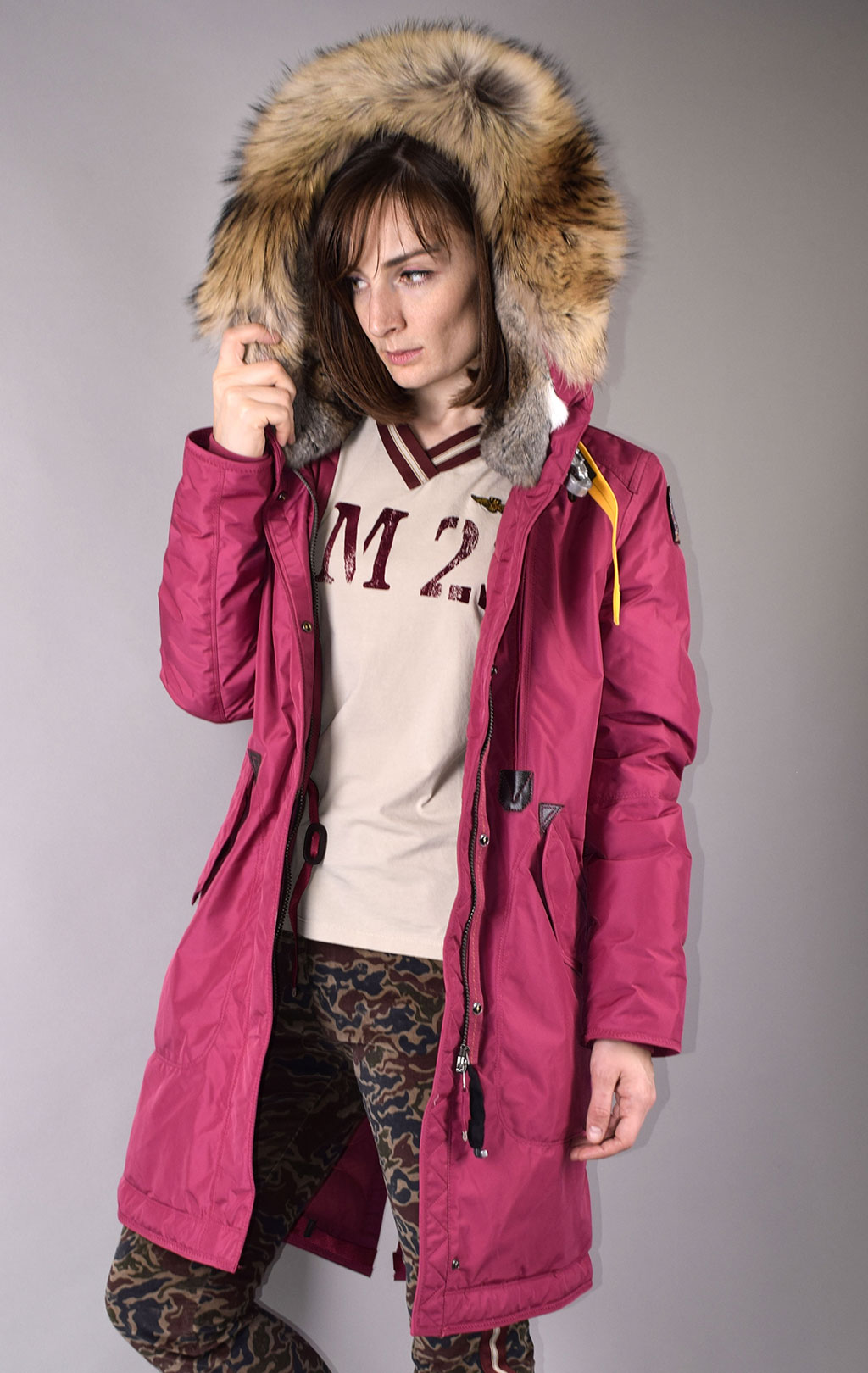 Женская парка PARAJUMPERS TANK FW 19/20 maroon 