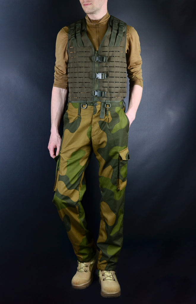 Жилет тактический LASER MOLLE olive 