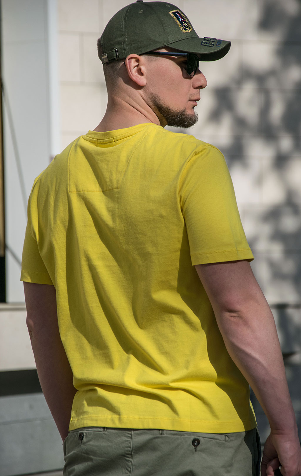 Футболка AERONAUTICA MILITARE SS 23/BD giallo (TS 2065) 