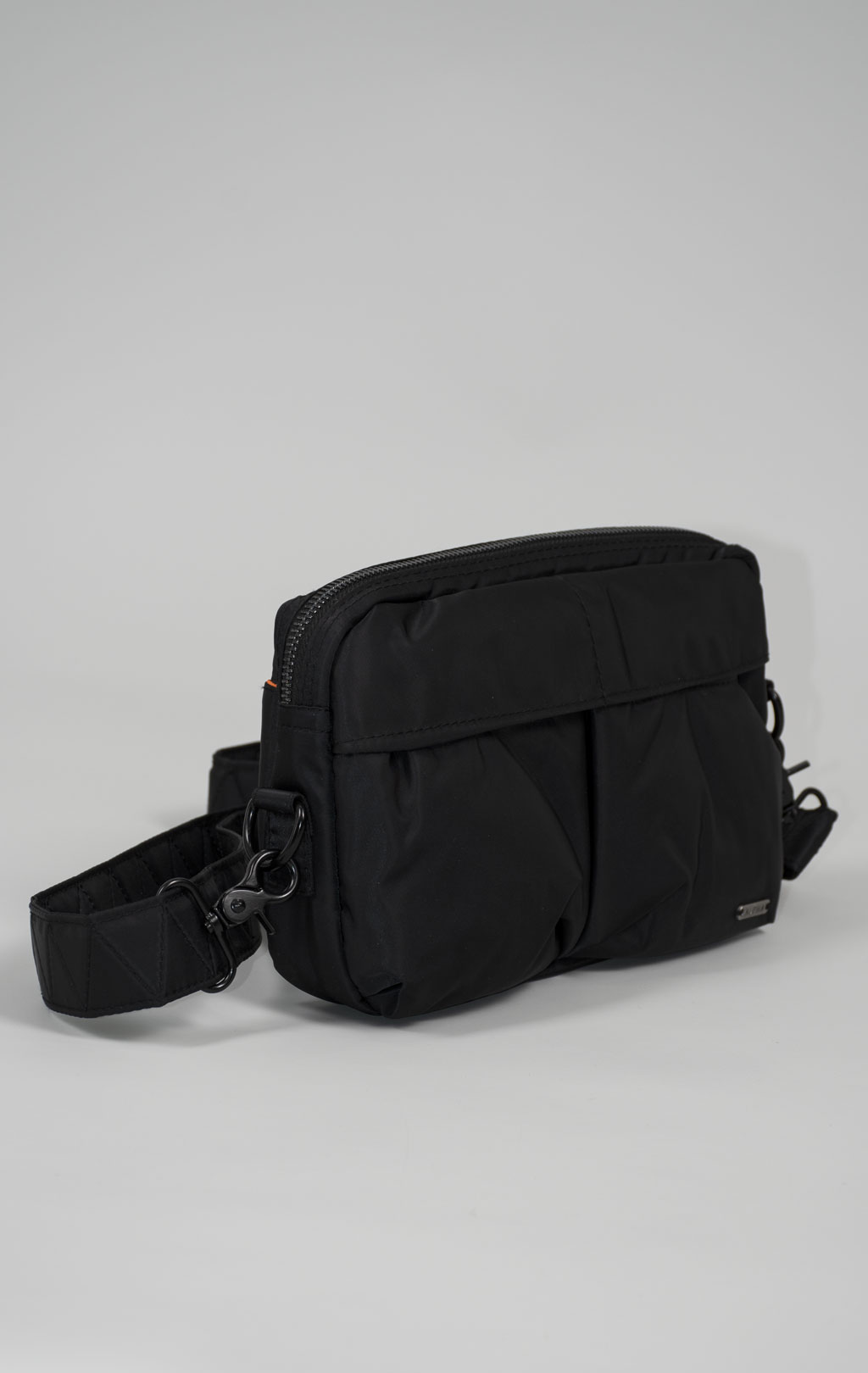 Сумка поясная ALPHA INDUSTRIES NYLON MESSENGER BAG FW 25/26 black 