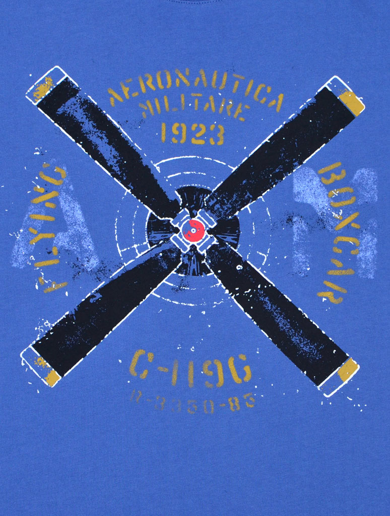 Футболка AERONAUTICA MILITARE azul (TS 1511)
