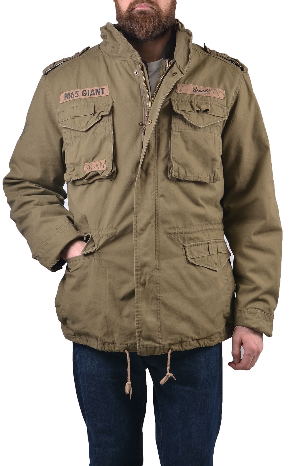 Куртка BRANDIT Giant big size M-65 olive 