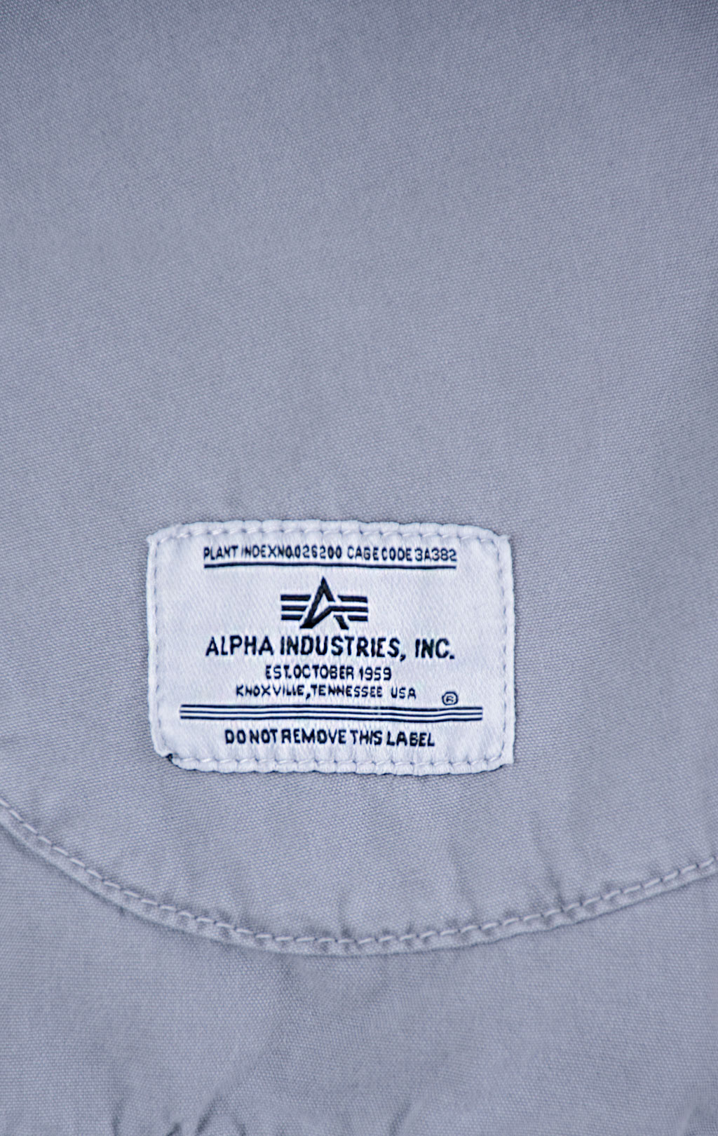 Бомбер-ветровка ALPHA INDUSTRIES US NAVY DECK HOOKED MOD JACKET SS 24 m aircraft gray 