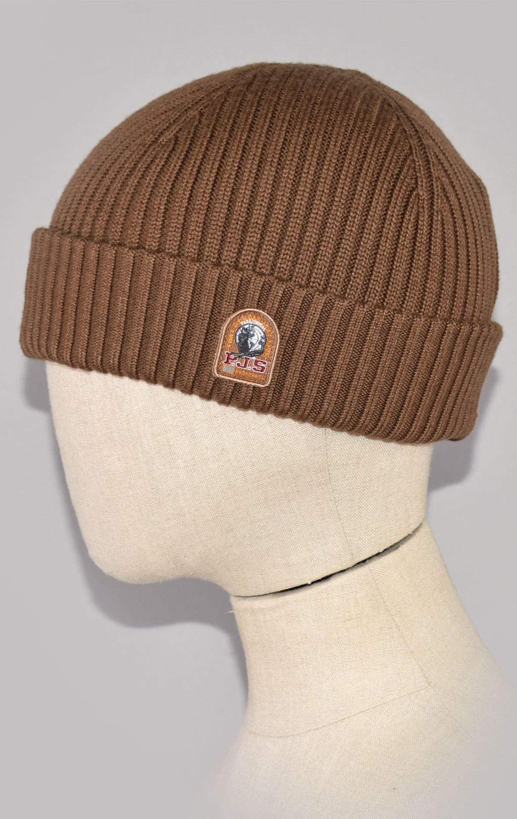 Шапка вязаная PARAJUMPERS RIB HAT FW 21/22 toffee 