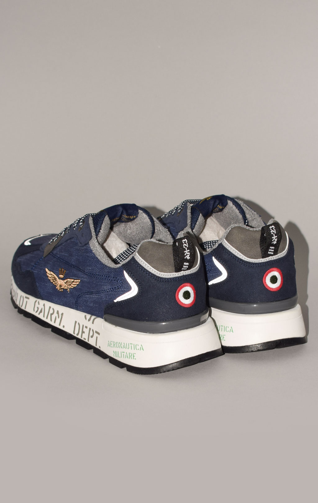 Кроссовки AERONAUTICA MILITARE FW 23/24 m/CN blue chiaro (SC 214)