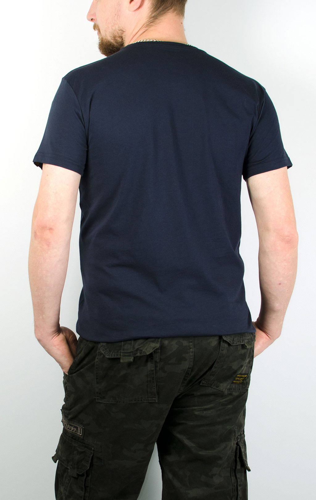 Футболка ALPHA INDUSTRIES BASIC T rep. blue 