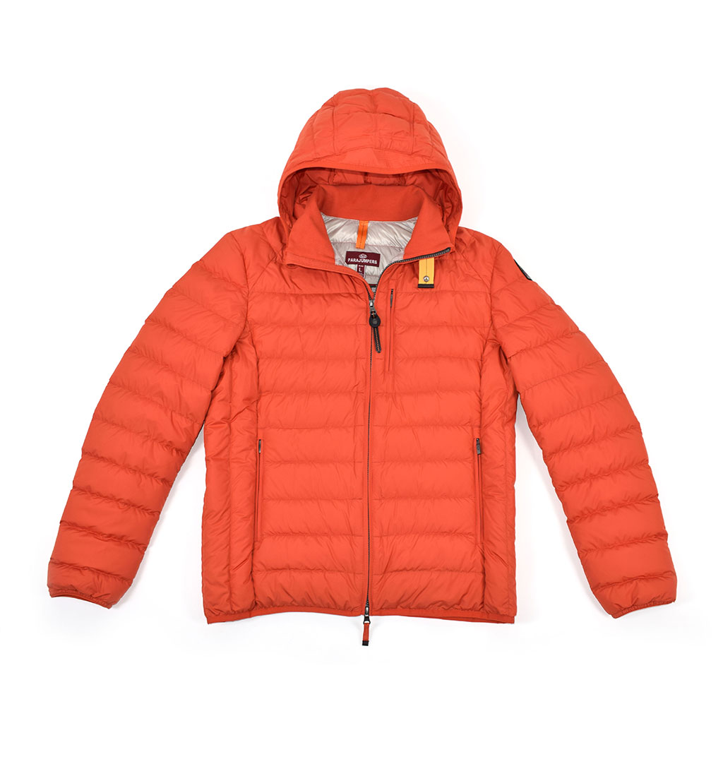 Куртка-пуховик лёгкая PARAJUMPERS LAST MINUTE FW 19/20 orange 