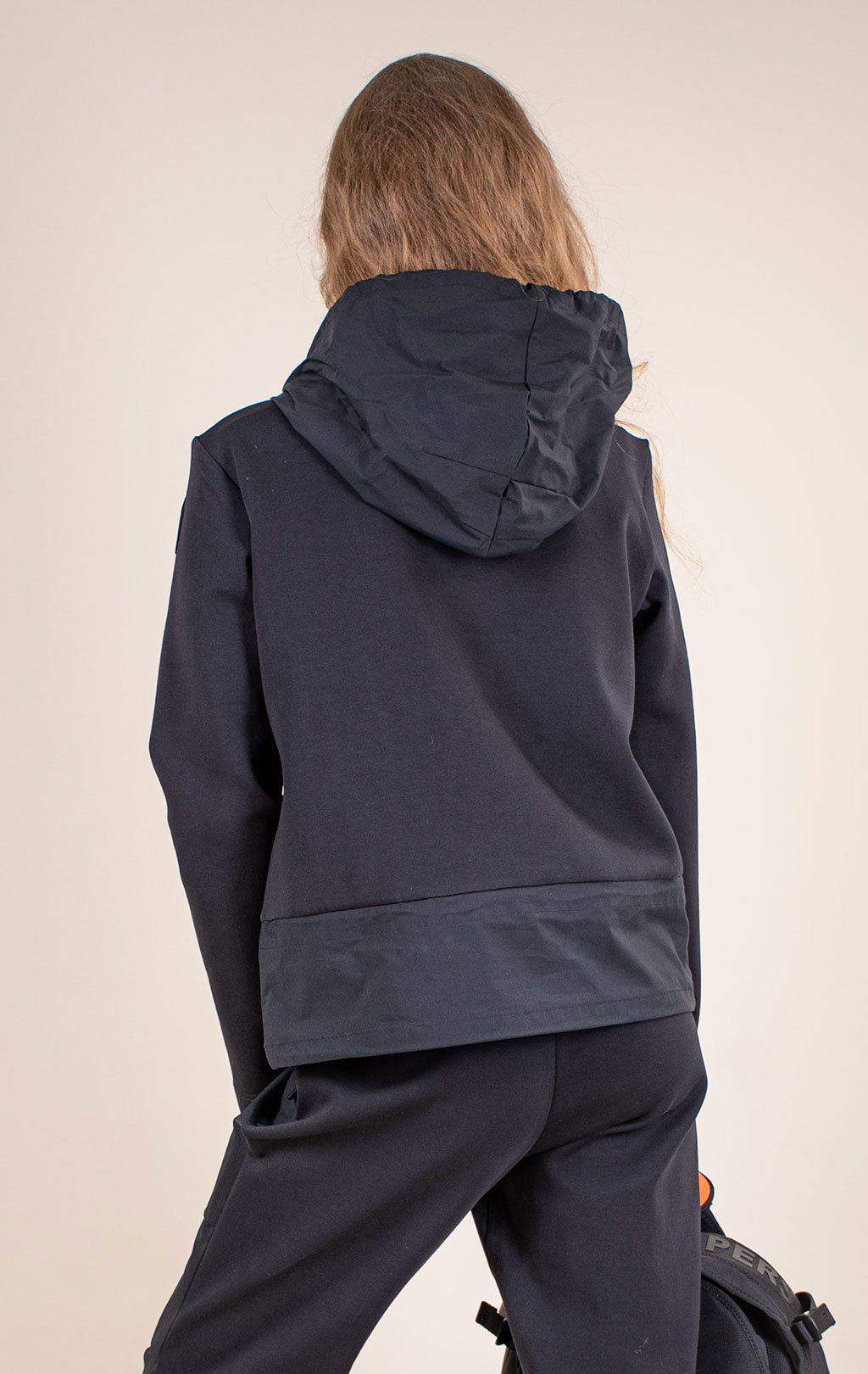 Женская толстовка с капюшоном PARAJUMPERS EDITA SS 26 black 