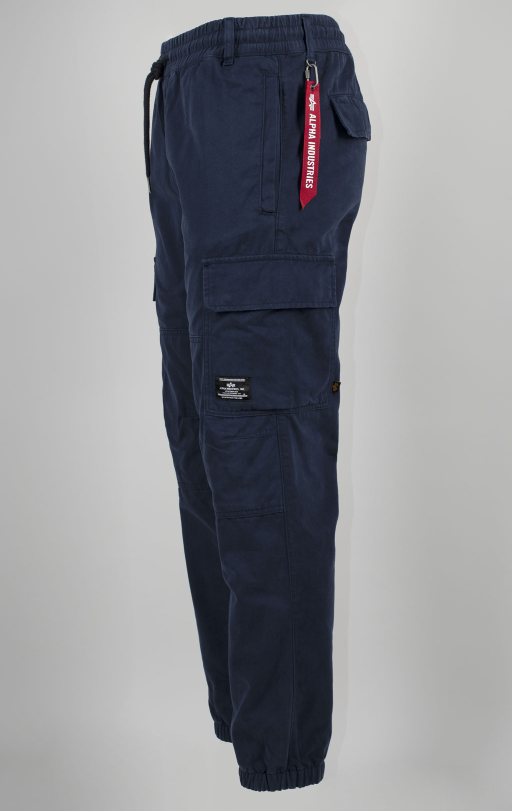 Брюки джоггеры ALPHA INDUSTRIES COTTON JOGGER FW 24/25 replica blue 