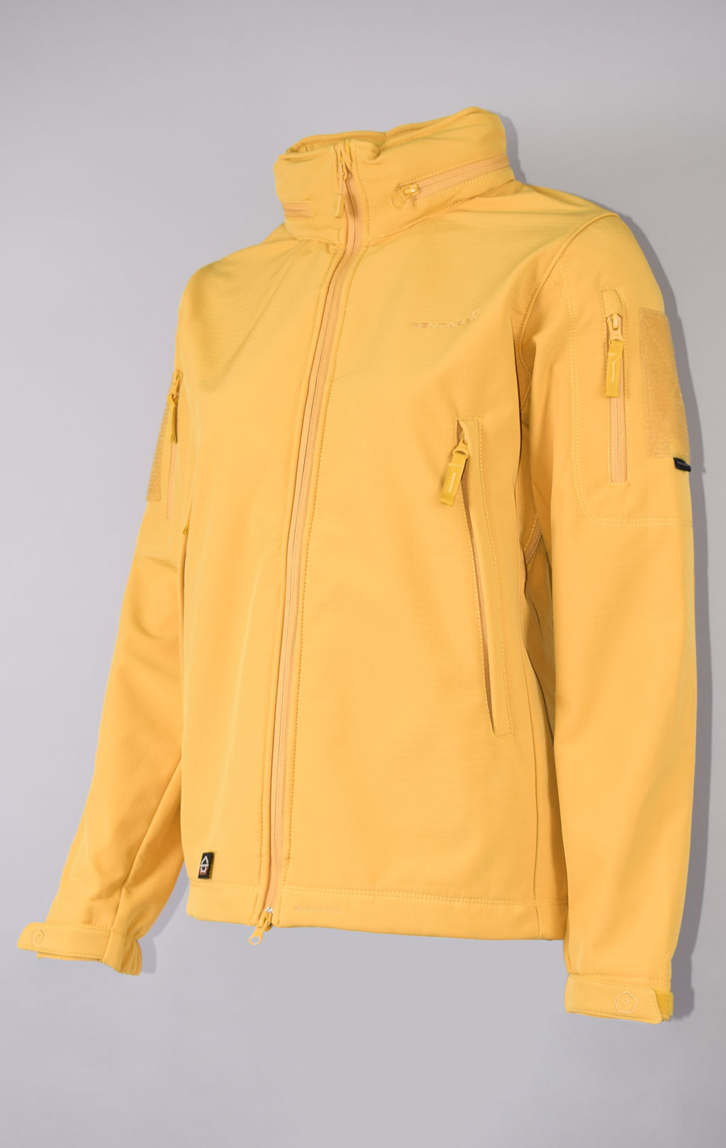 Женская куртка тактическая softshell Pentagon мембрана ARTAXES Soft Shell yellow tuscan-70 08011w 