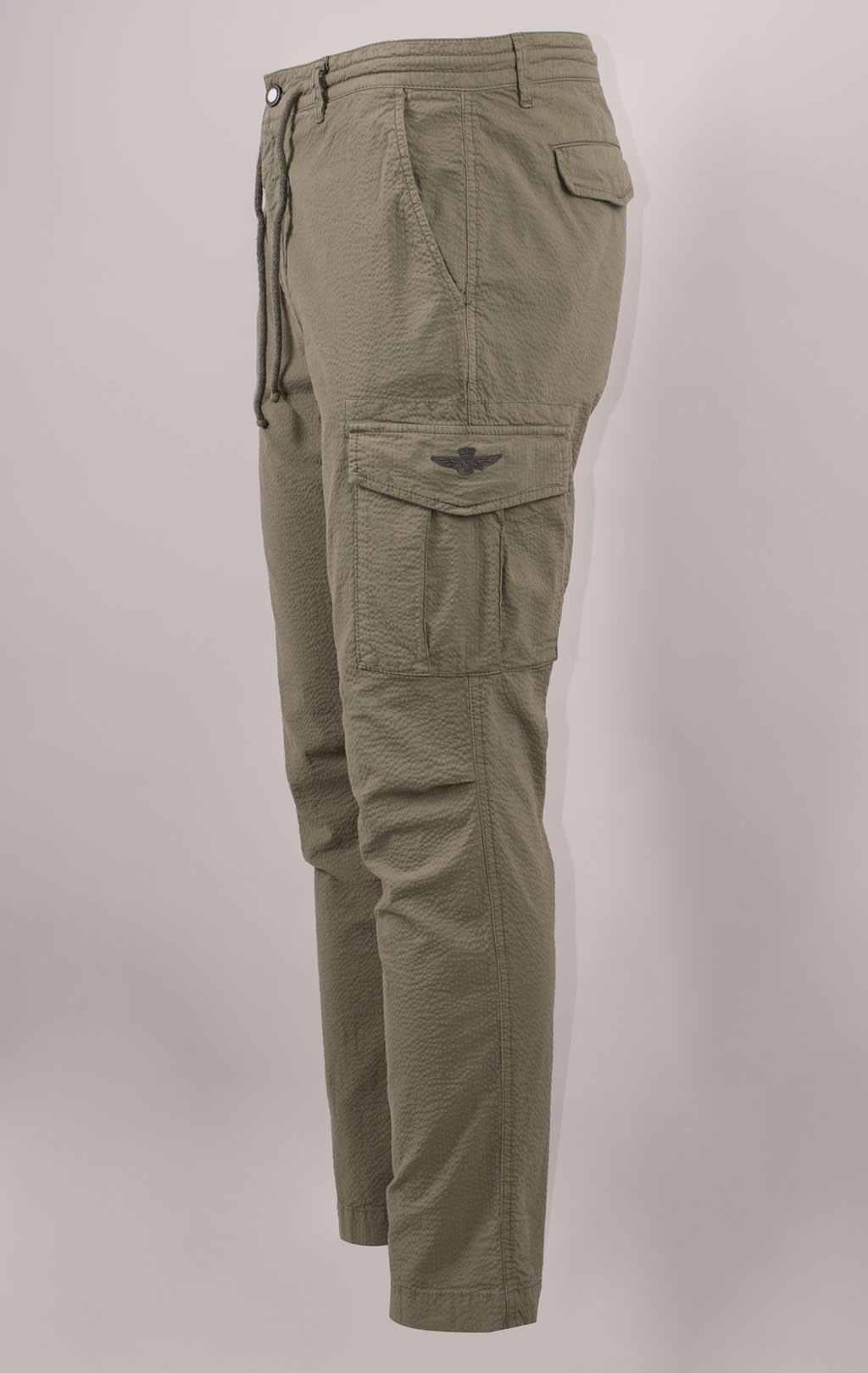 Брюки-карго AERONAUTICA MILITARE SS 24/AL sage green (PA 1593) 