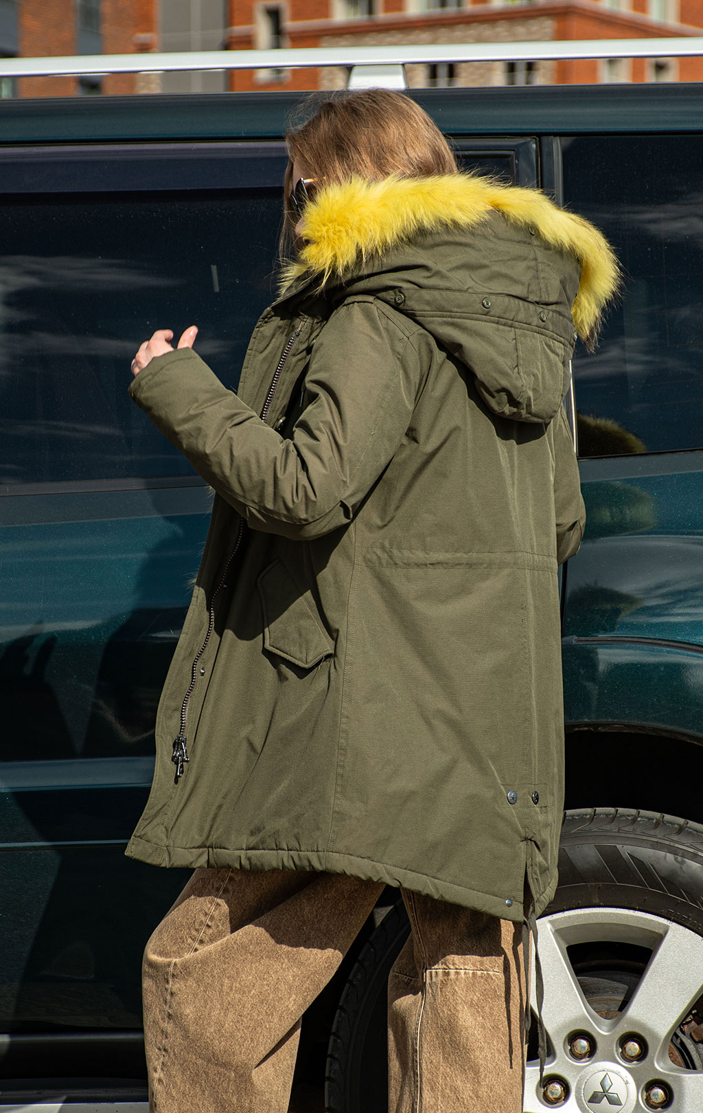 Женская куртка-парка CANADIAN NEW LIMITED EDITION ESKIMO army (WRFLFX) 