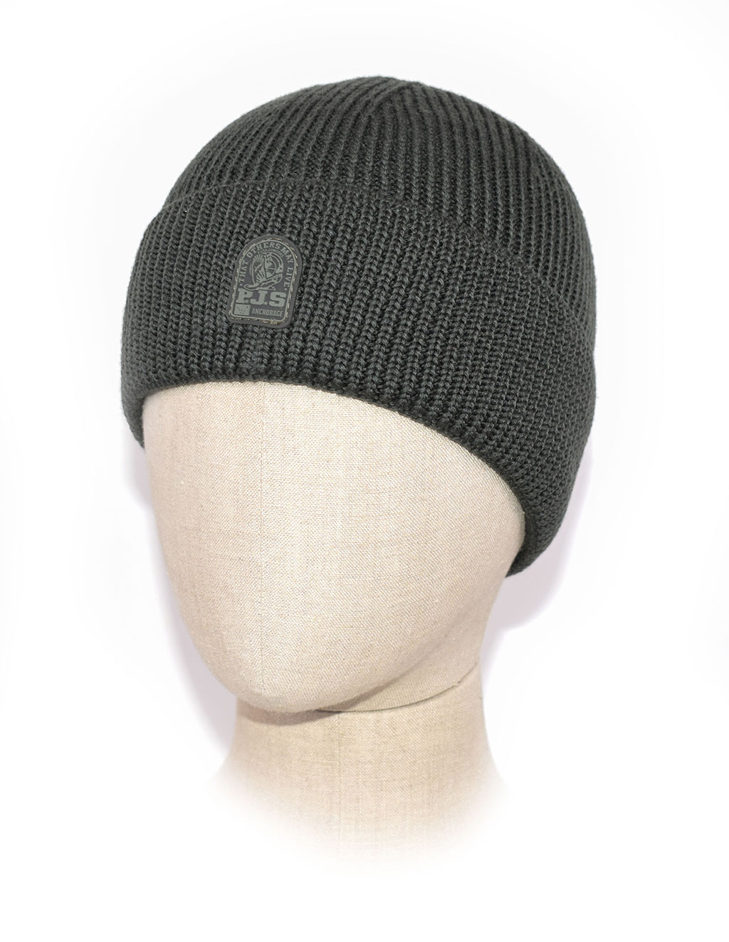 Шапка вязаная PARAJUMPERS PLAIN BEANIE FW 19/20 moss green 