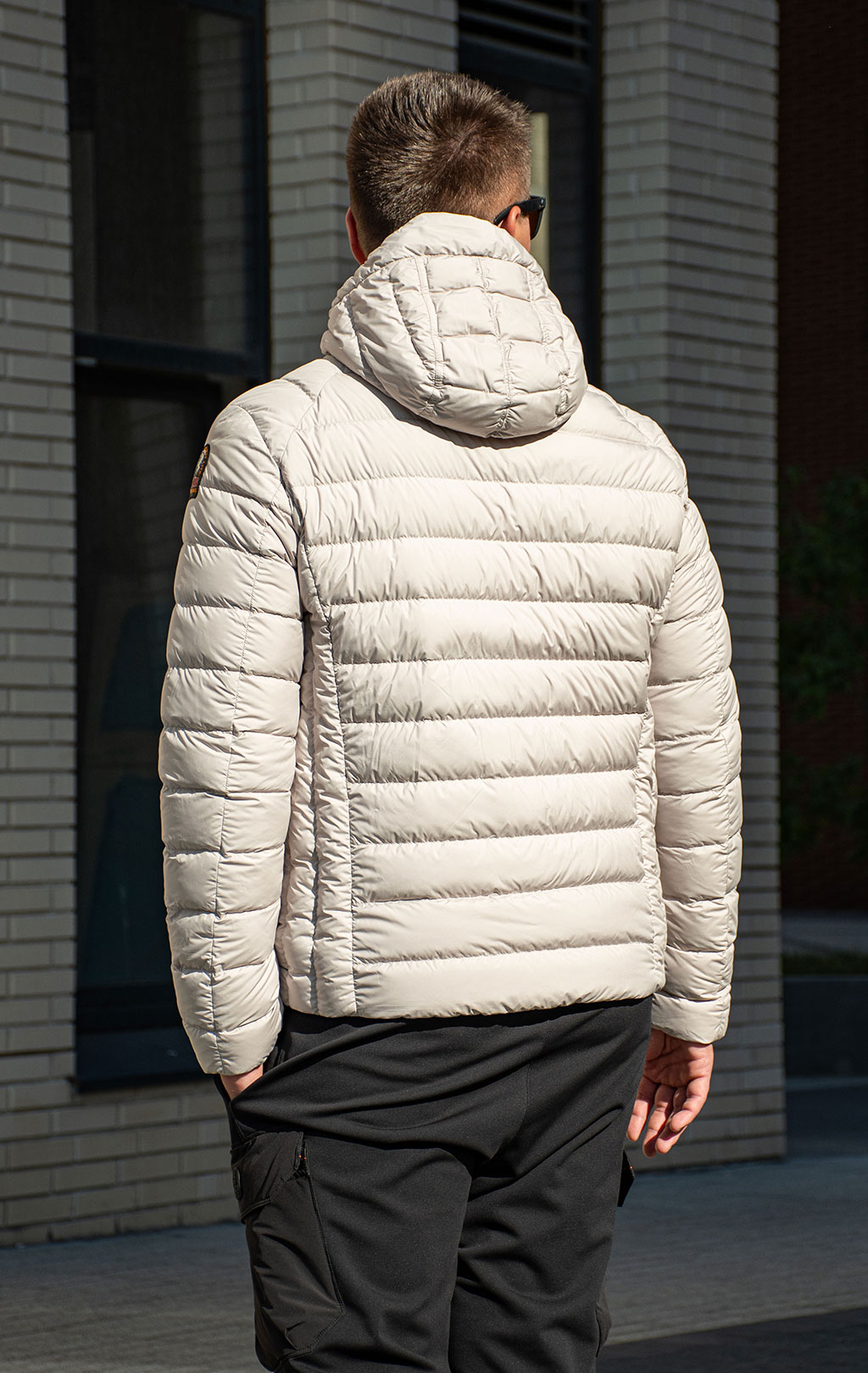 Куртка-пуховик лёгкая PARAJUMPERS LAST MINUTE FW 25/26 mastic 