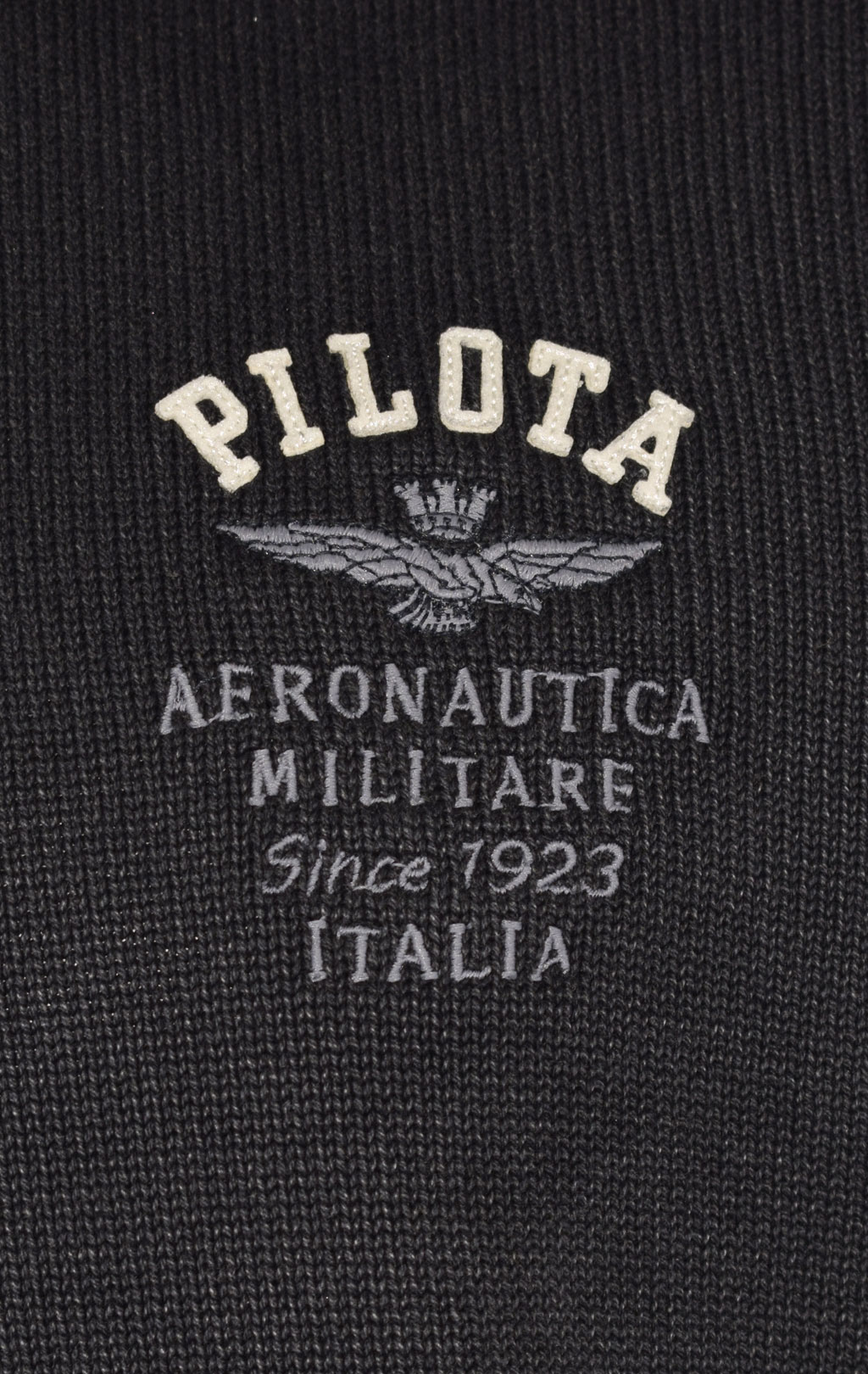 Свитер AERONAUTICA MILITARE FW 22/23/IN jet black (MA 1409) 