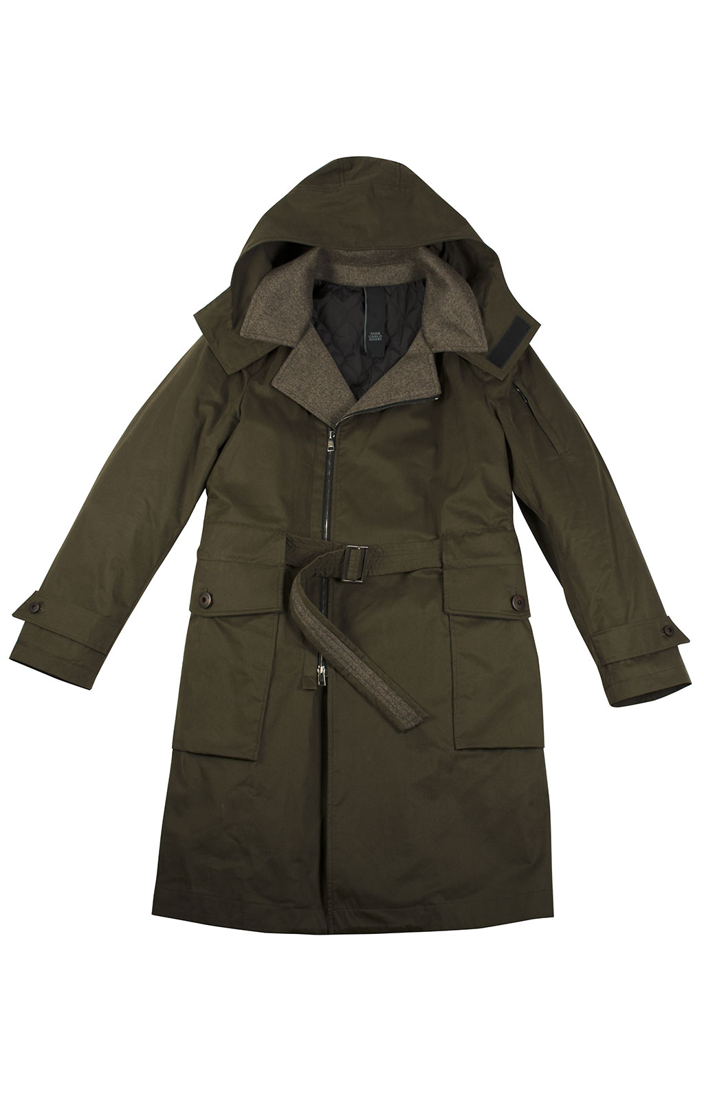 Пальто Giancarlo Rossi CORPS dark green 