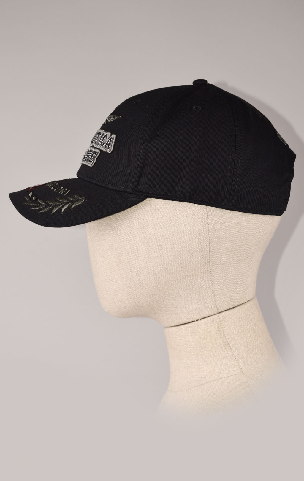 Бейсболка AERONAUTICA MILITARE FW 22/23/CN jet black (HA 1104)