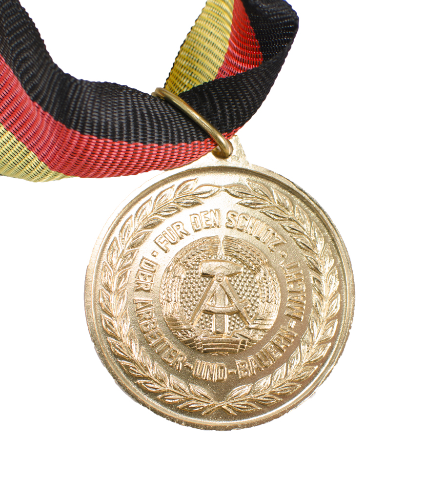 Медаль Meisterschaften gold ГДР