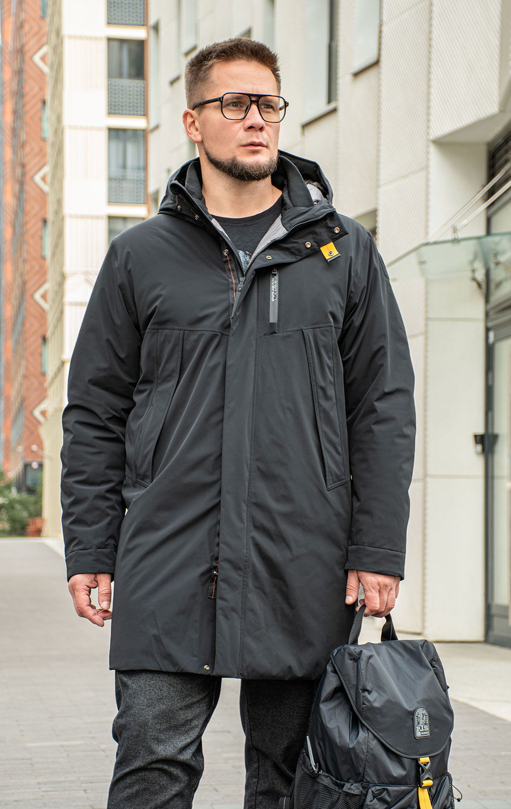 Куртка мембранная PARAJUMPERS EASY FW 25/26 black 