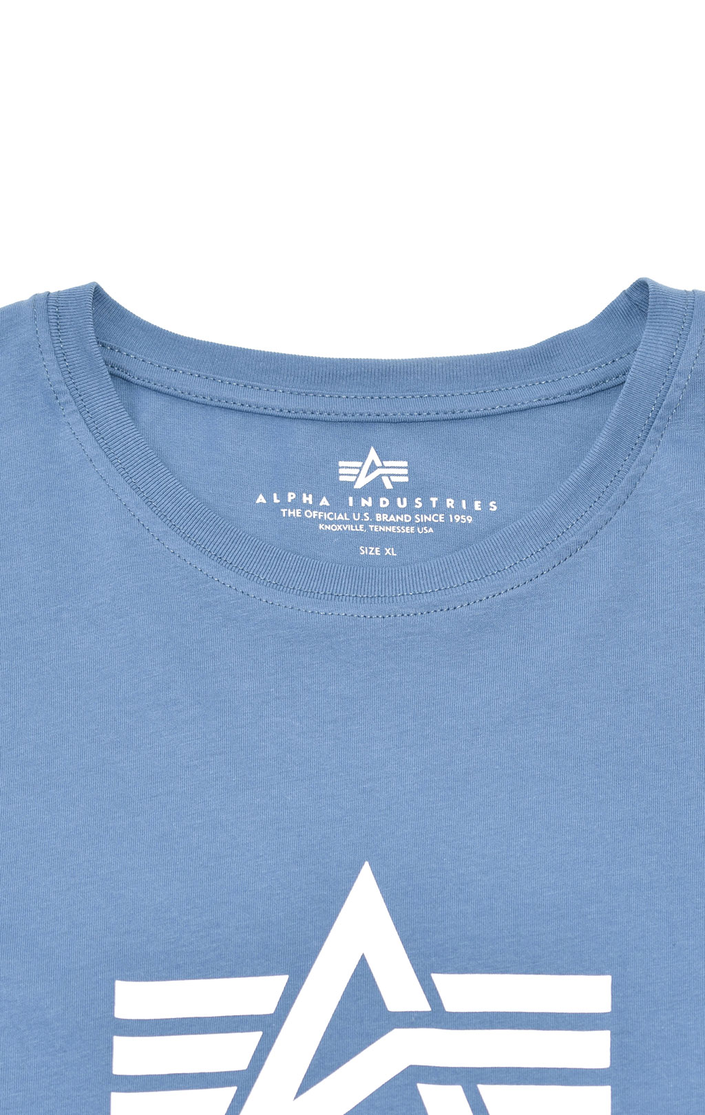 Футболка ALPHA INDUSTRIES BASIC T airforce blue 