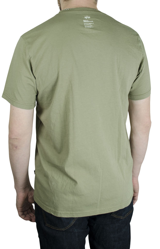 Футболка ALPHA INDUSTRIES STAR T olive 