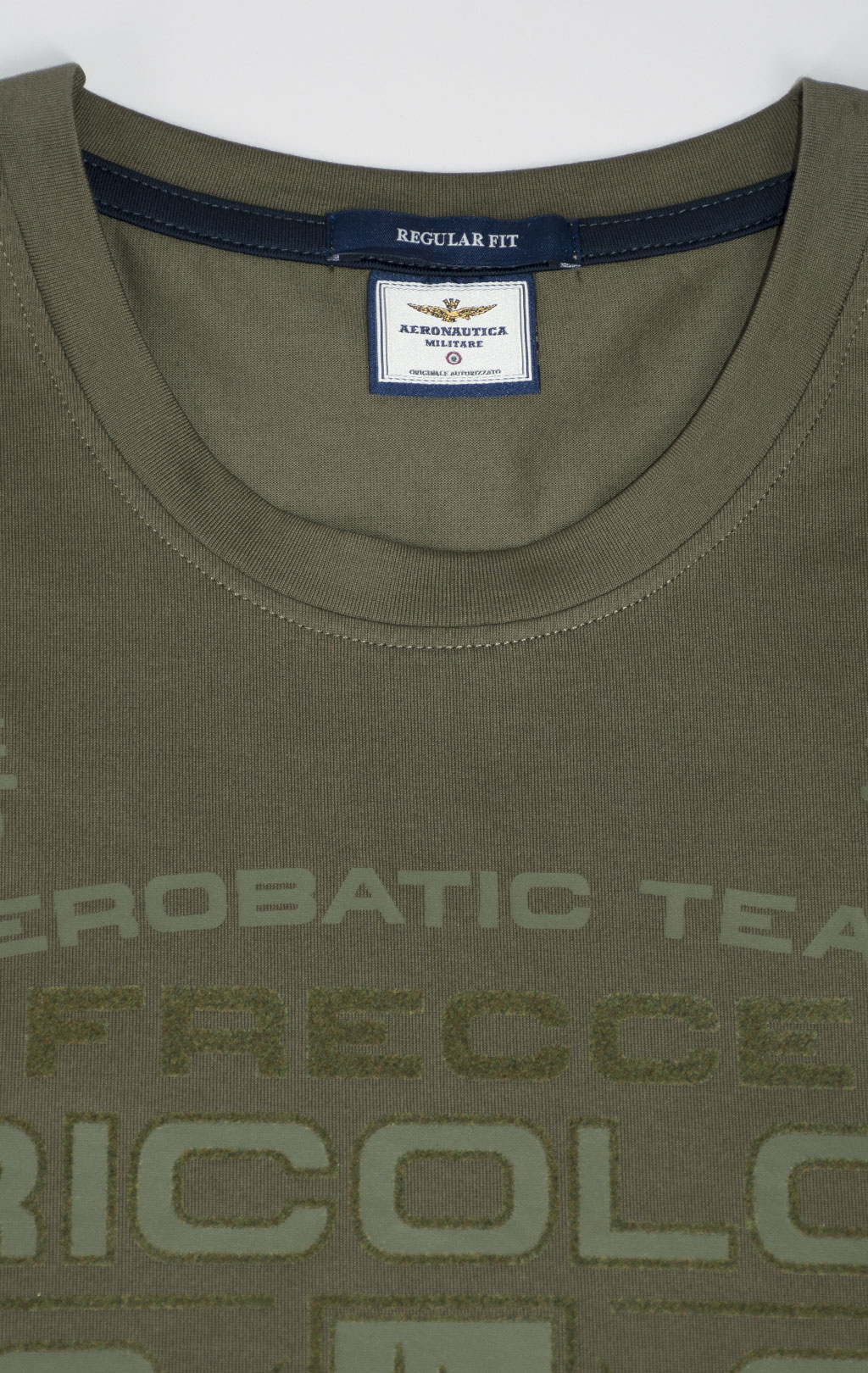 Футболка AERONAUTICA MILITARE SS 25 m/BD military olive (TS 2423) 