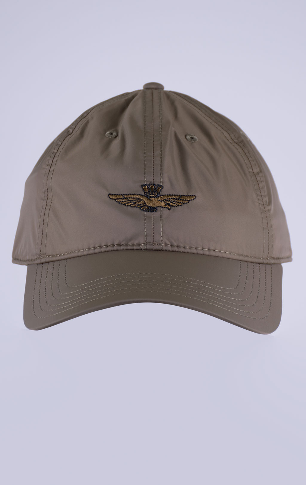 Бейсболка AERONAUTICA MILITARE нейлон/флис FW 26/27/CN mocha (HA 1263) 