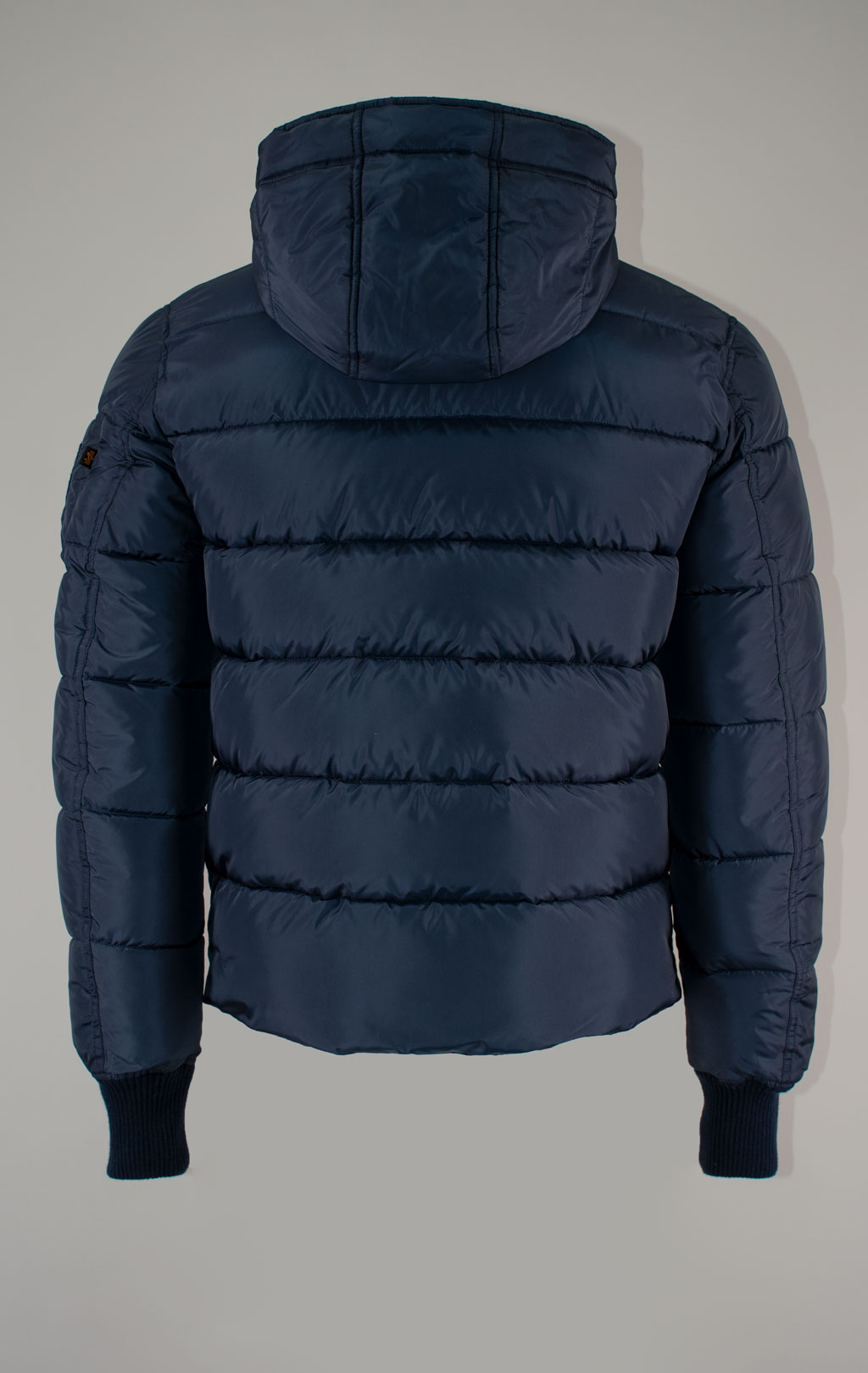 Куртка ALPHA INDUSTRIES HOODED PUFFER ALPHA FD rep. blue 