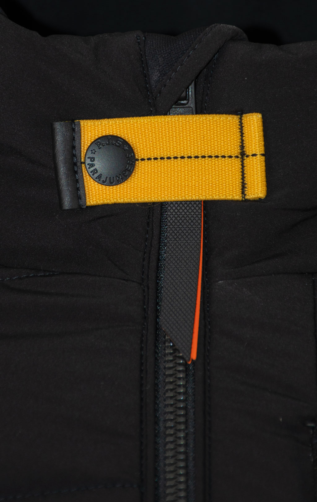 Толстовка комбинированная PARAJUMPERS MICK FW 25/26 black 