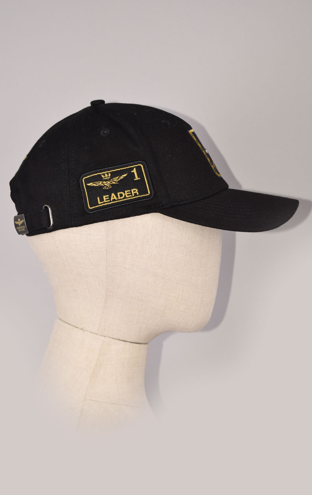 Бейсболка AERONAUTICA MILITARE FW 23/24/CN jet black (HA 1150)