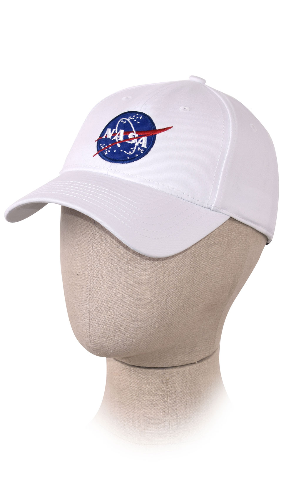 Бейсболка ALPHA INDUSTRIES NASA CAP white 