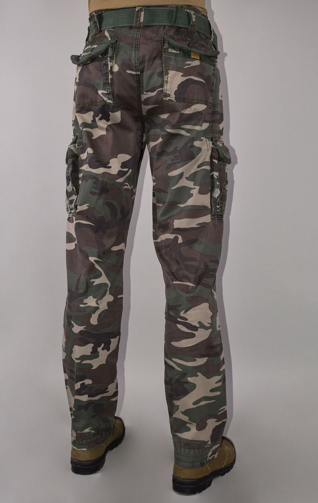 Брюки-карго Surplus PREMIUM SLIMMY camo woodland 