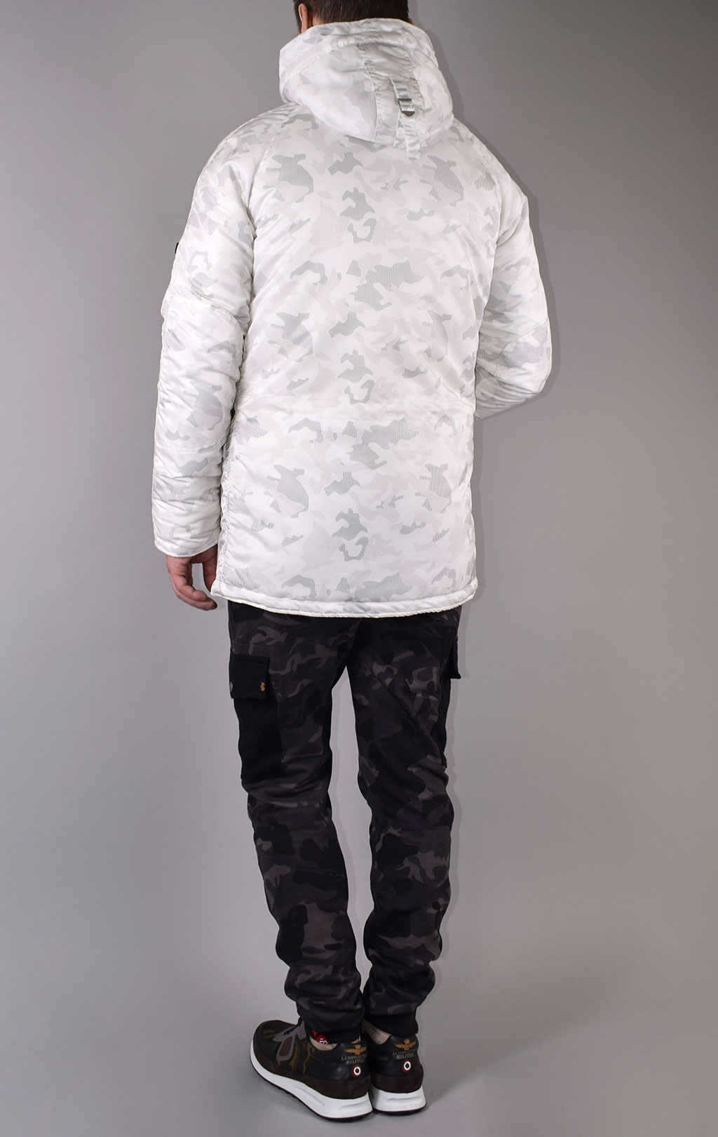 Аляска ALPHA INDUSTRIES PM N-3B camo white 