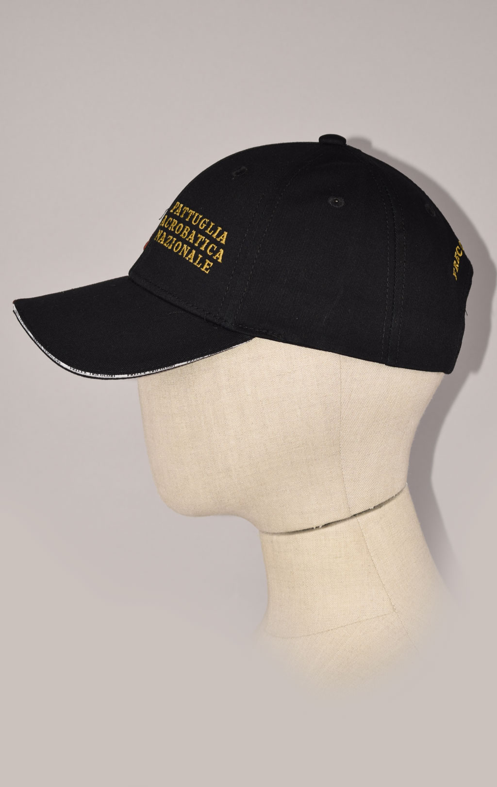 Бейсболка AERONAUTICA MILITARE FW 22/23/CN jet black (HA 1116)