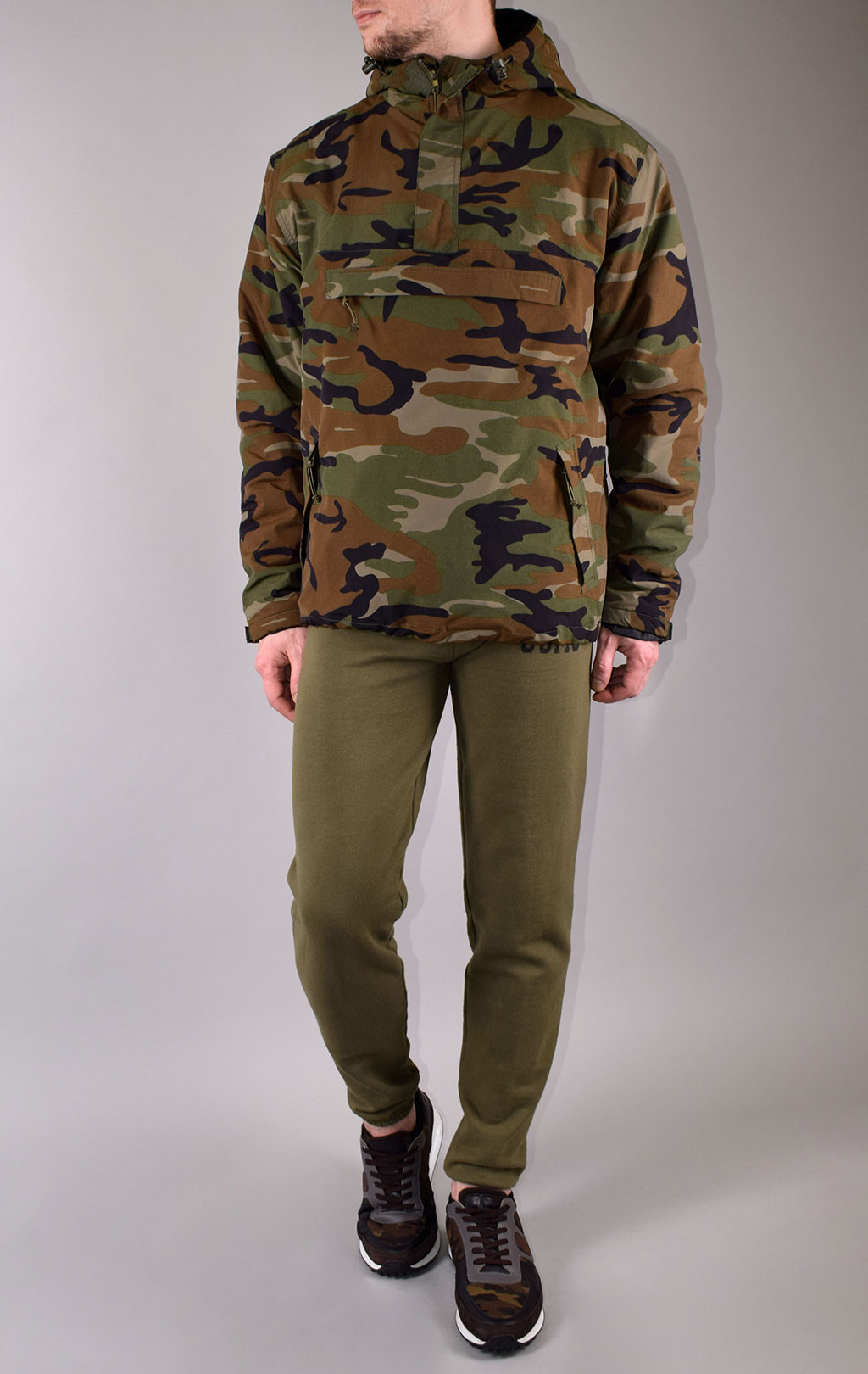 Анорак Surplus WINDBREAKER camo woodland 