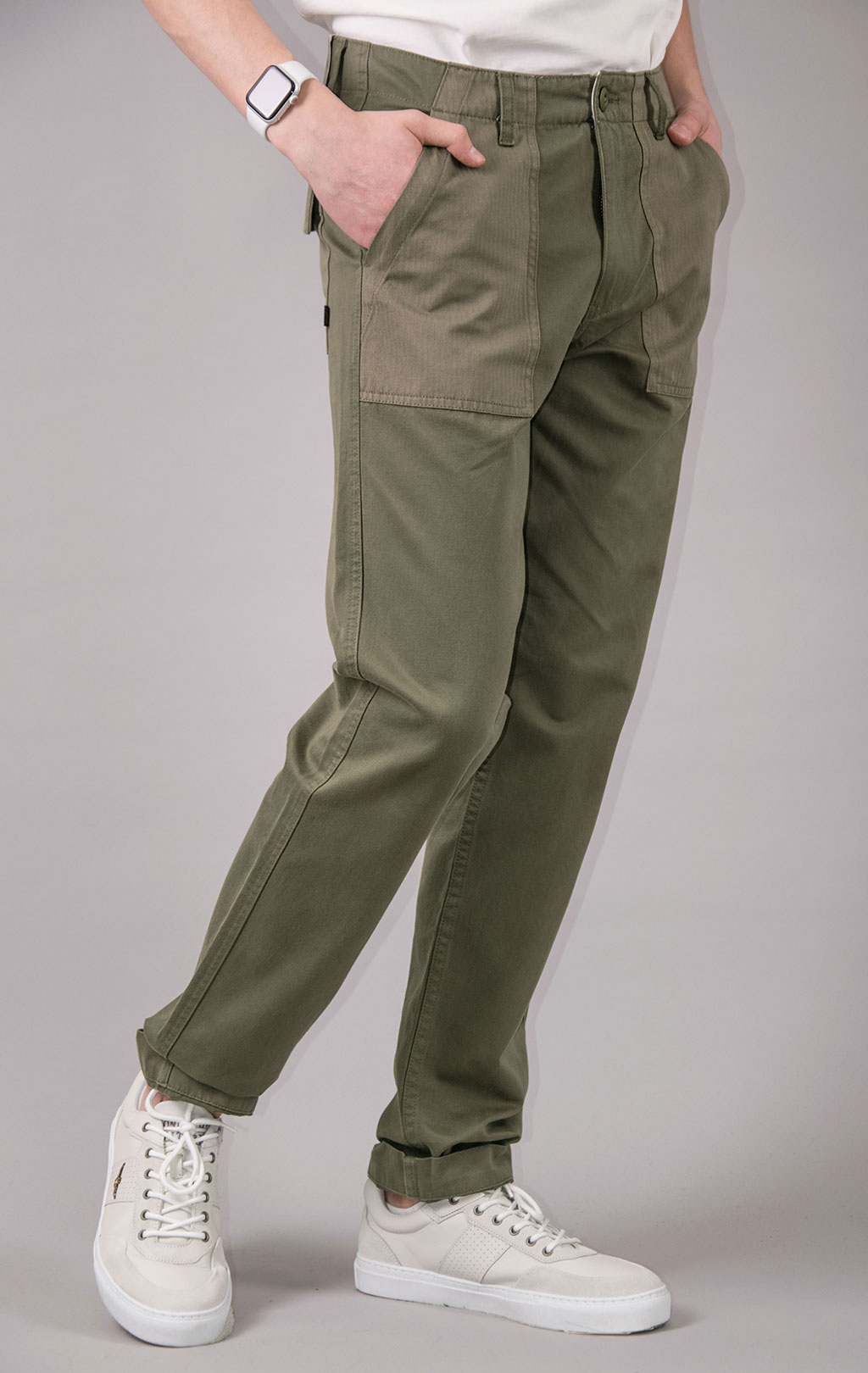 Брюки-карго ALPHA INDUSTRIES FATIGUE PANT dark olive 