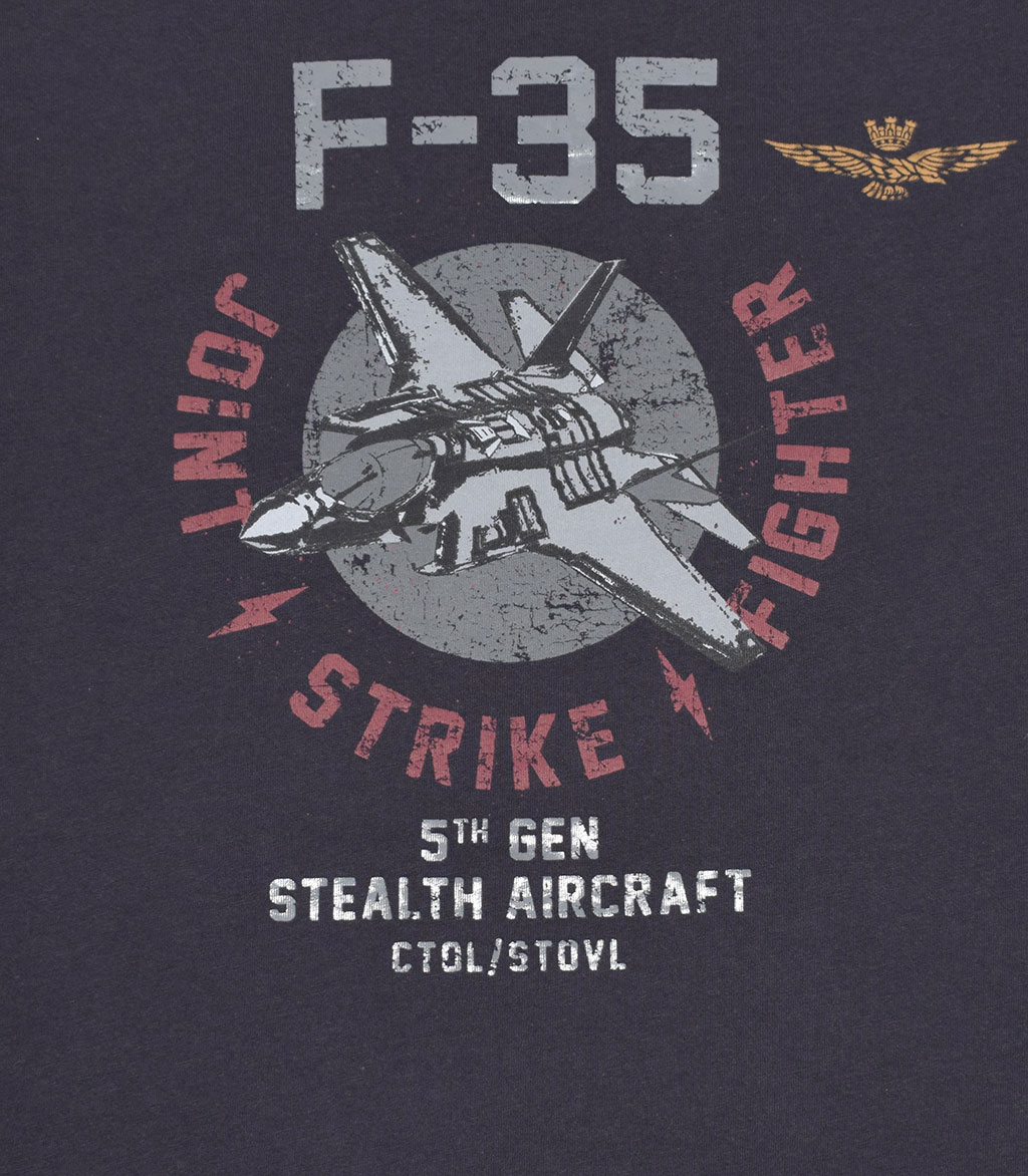 Лонгслив AERONAUTICA MILITARE FW 19/20 blue navy (TS 1670) 