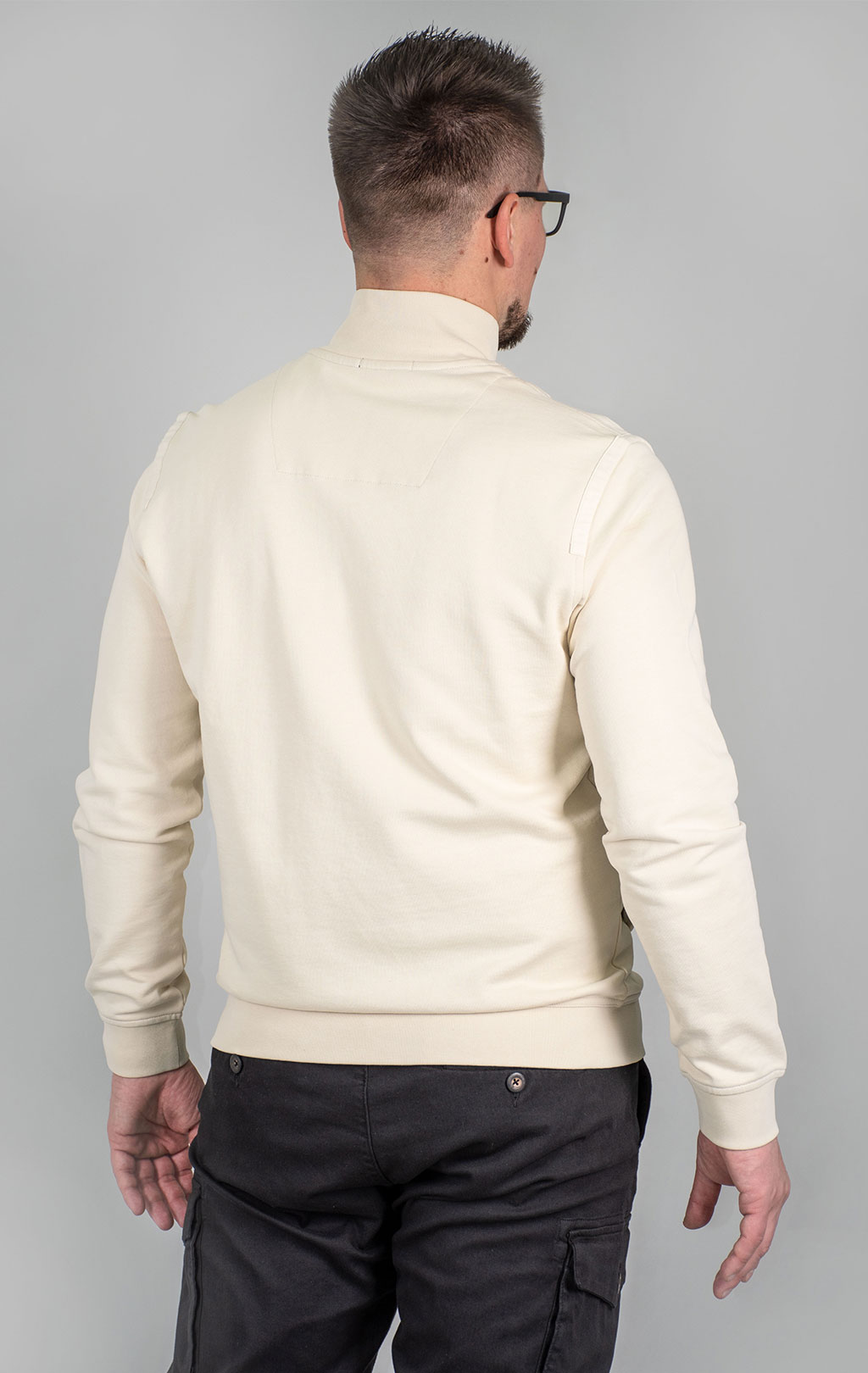 Олимпийка AERONAUTICA MILITARE FW 24/25/TR white beige (FE 1951) 
