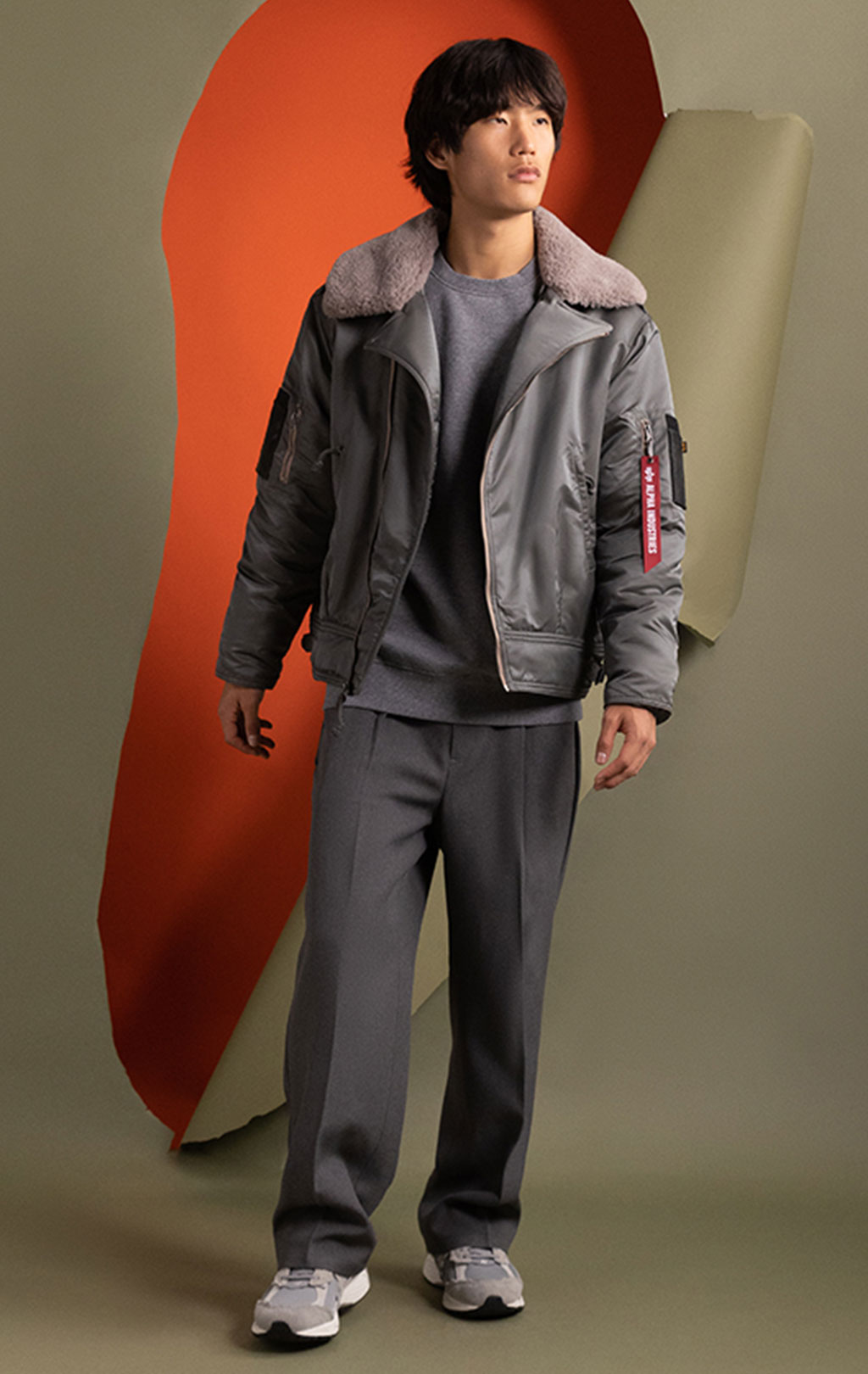 Куртка ALPHA INDUSTRIES 1960s RCAF CANADIAN AIRFORCE TYPE III JACKET FW 24/25 field grey 