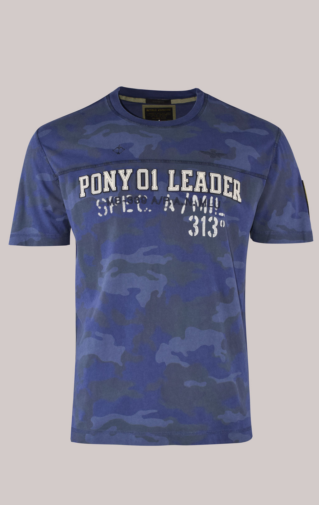 Футболка AERONAUTICA MILITARE SS 23/IN camo blue (TS 2061) 