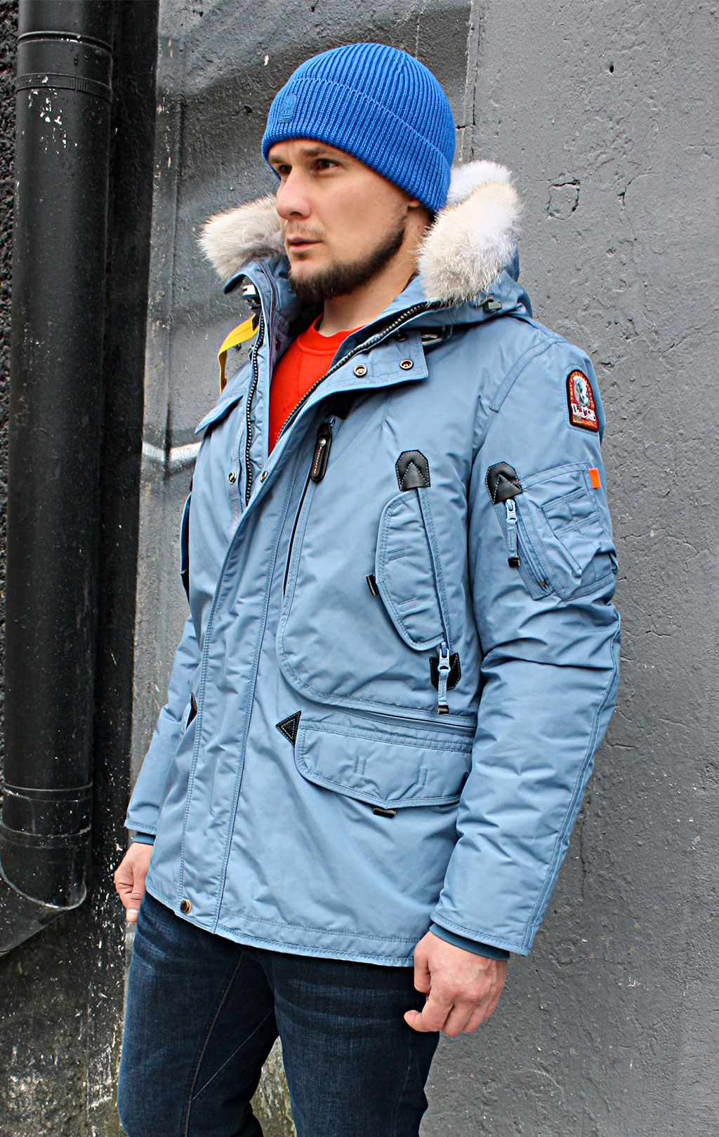 Аляска-пуховик PARAJUMPERS RIGHT HAND FW 19/20 storm 