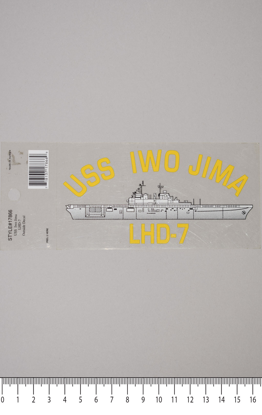 Наклейка USS IWO JIMA #17866 США
