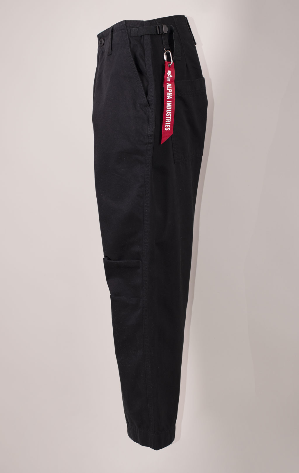 Женские брюки-карго ALPHA INDUSTRIES BARREL LEG PANT FW 24/25 black 