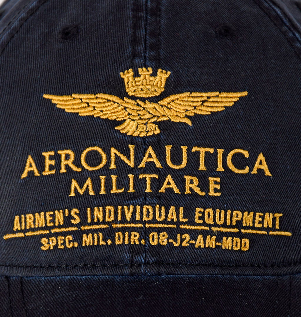 Бейсболка AERONAUTICA MILITARE blue navy (HA 1014) 