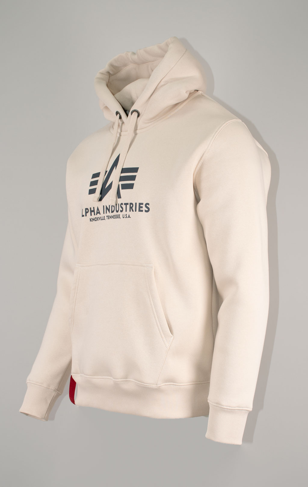 Толстовка ALPHA INDUSTRIES BASIC HOODY jet stream white 