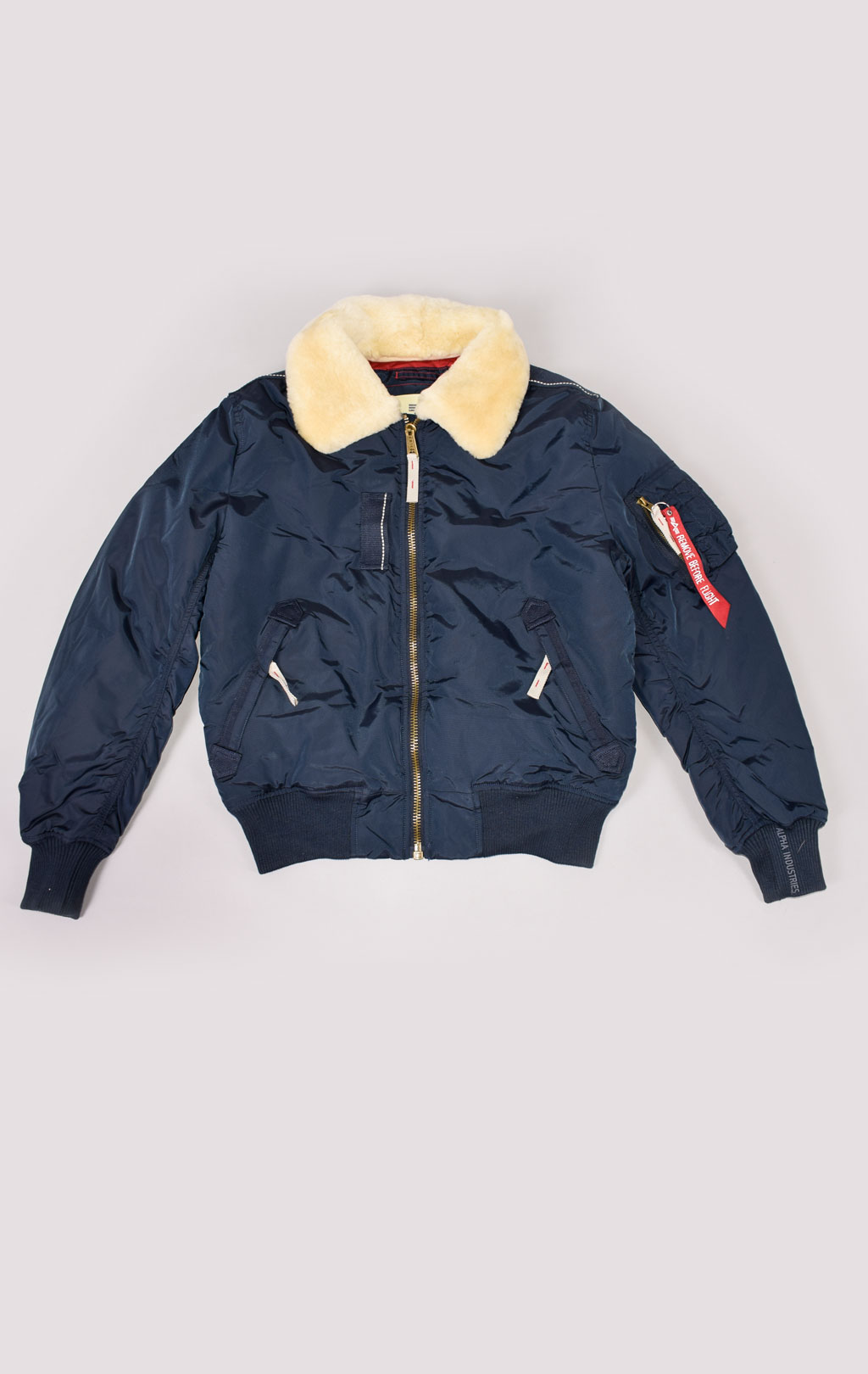 Куртка-пилот ALPHA INDUSTRIES INJECTOR-III rep. blue 